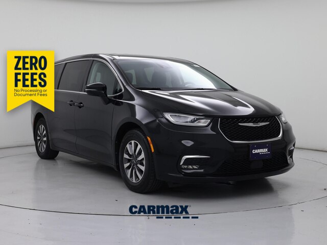 Black 2024 Chrysler Pacifica Hybrid Minivan Front-Wheel Drive Automatic