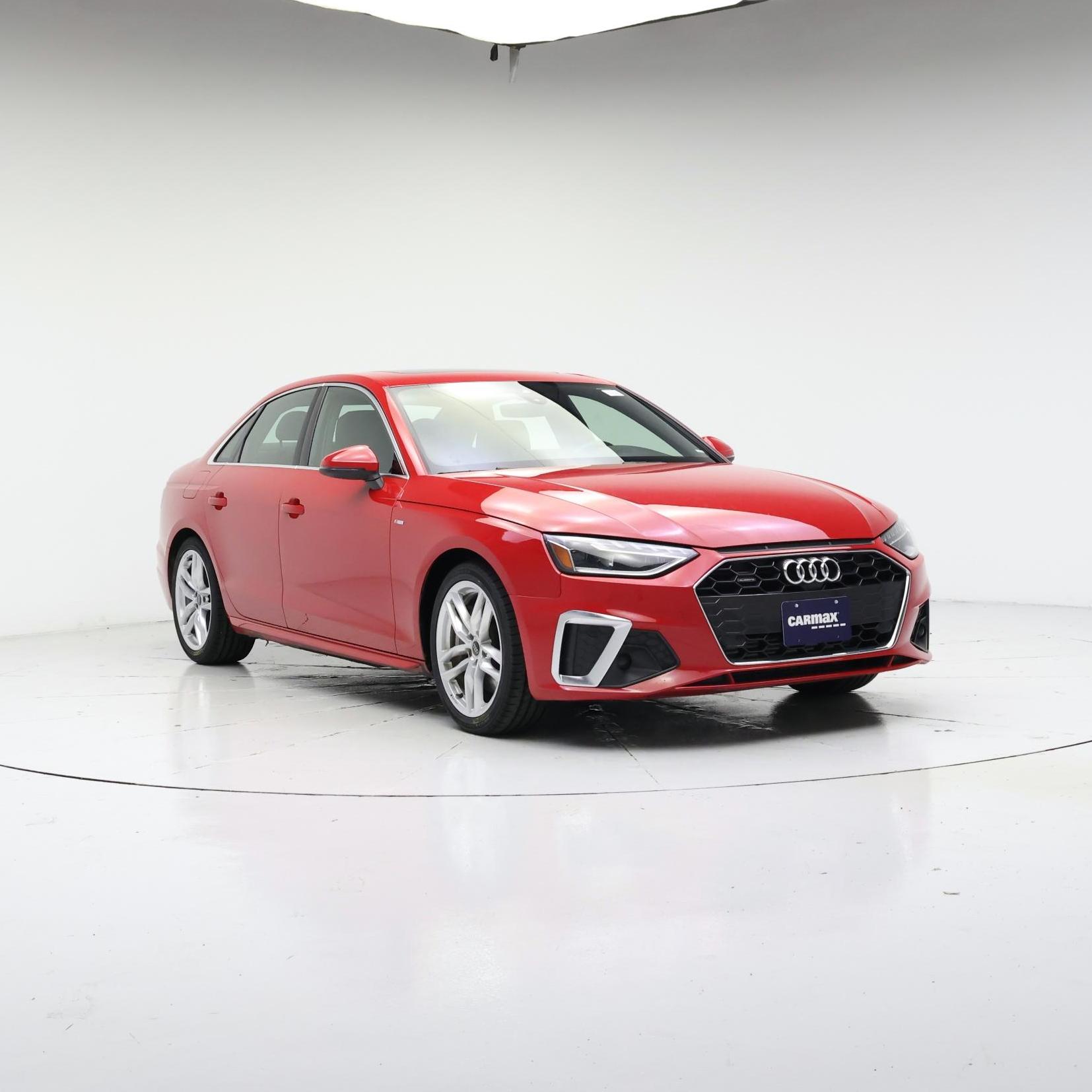 Red 2024 Audi A4 Sedan All-Wheel Drive Automatic