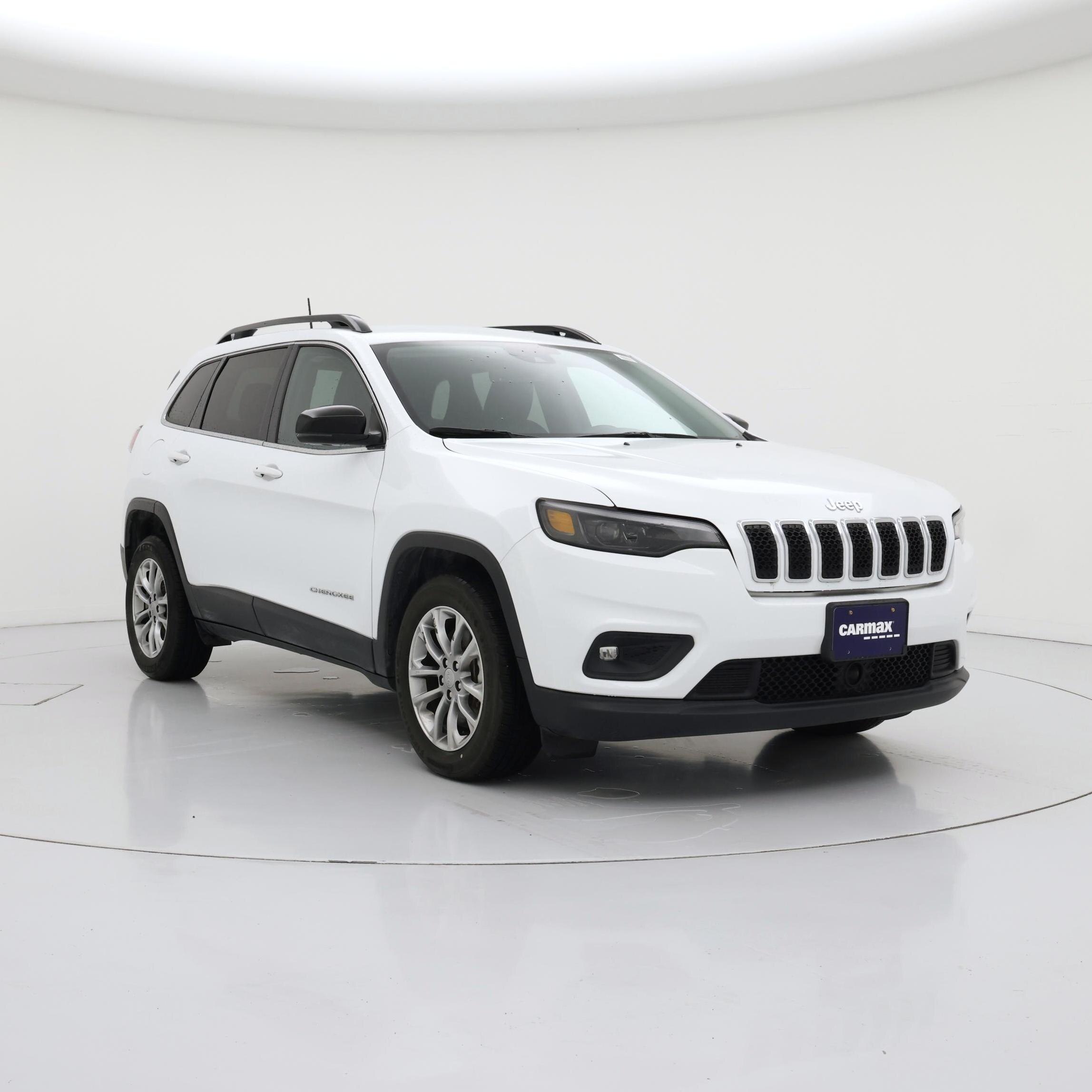 White 2022 Jeep Cherokee SUV / Crossover Front-Wheel Drive Automatic