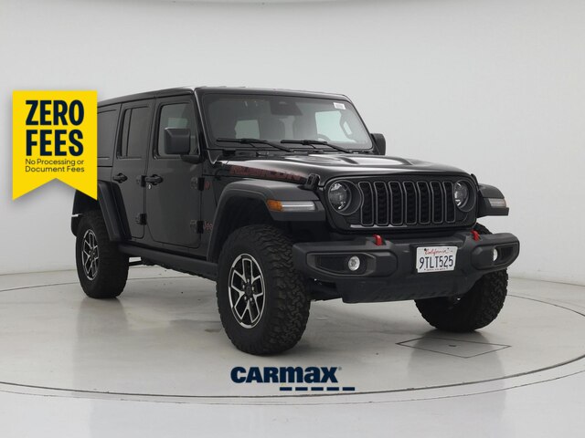 Black 2025 Jeep Wrangler SUV / Crossover Four-Wheel Drive Automatic