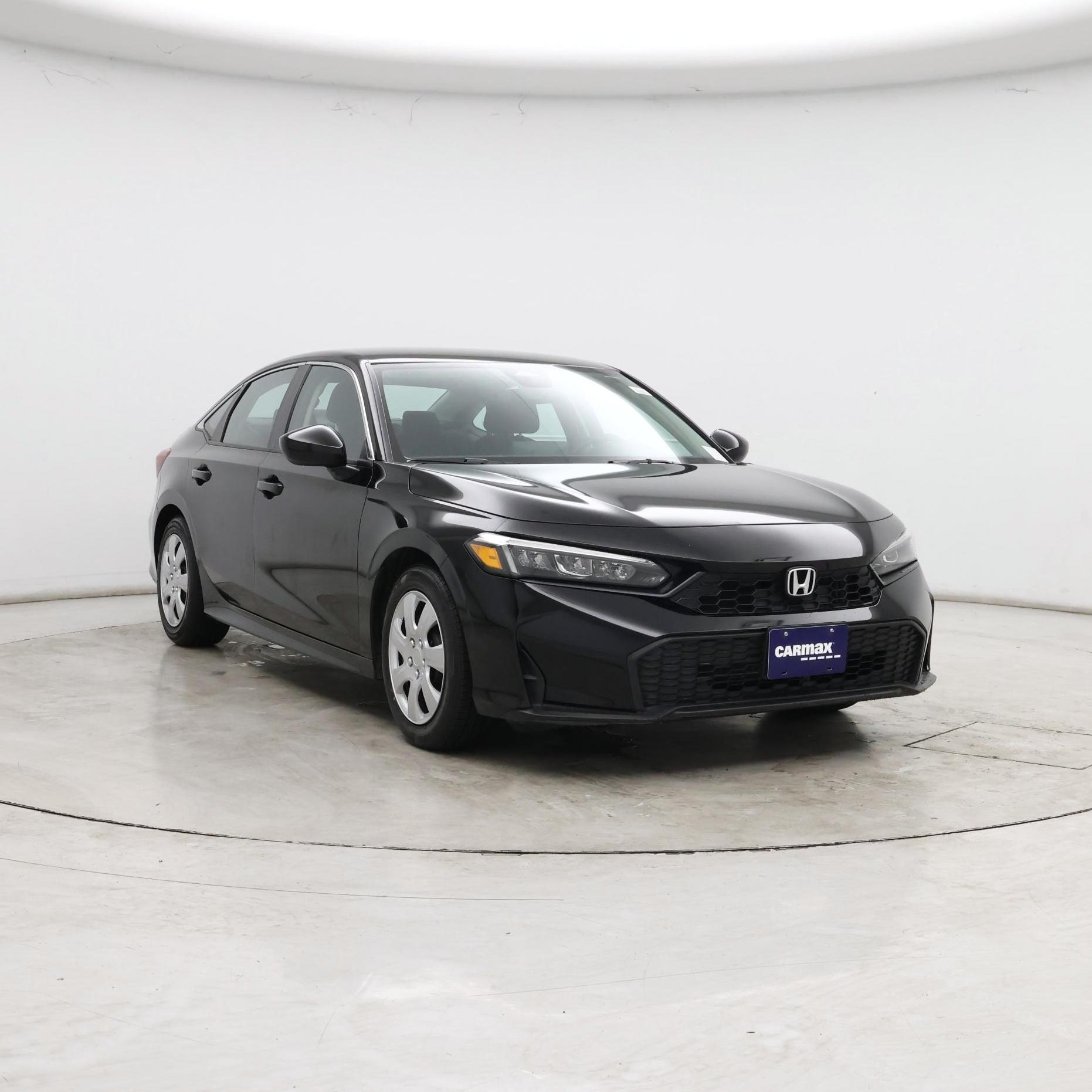 Black 2026 Honda Civic Sedan Front-Wheel Drive Automatic