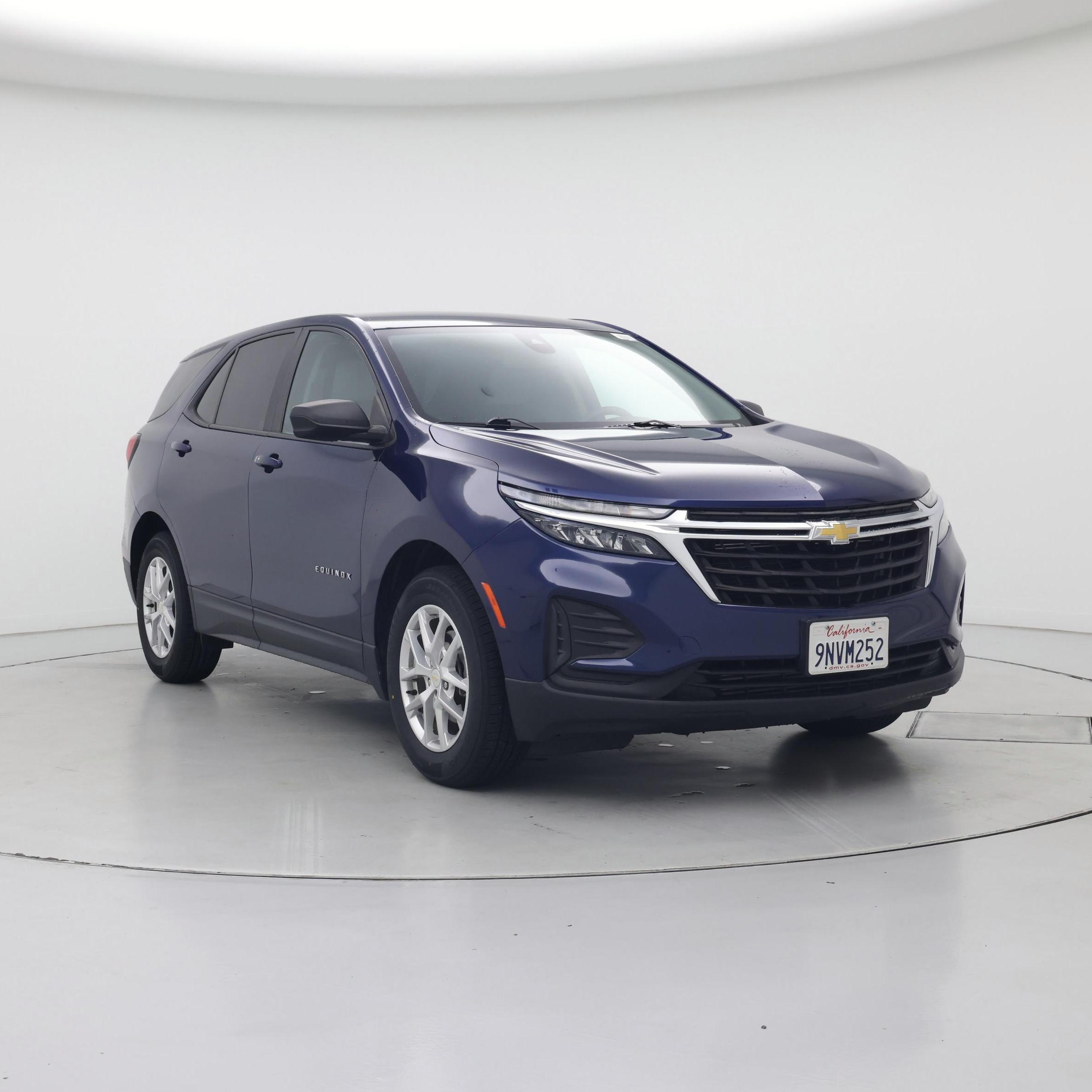 Blue 2022 Chevrolet Equinox SUV / Crossover Front-Wheel Drive Automatic