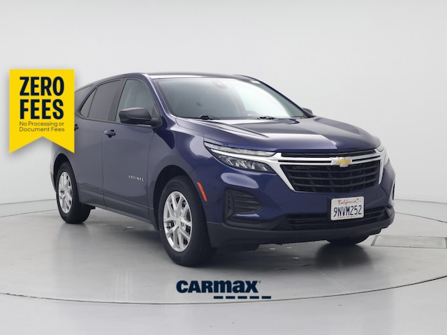 Blue 2022 Chevrolet Equinox SUV / Crossover Front-Wheel Drive Automatic