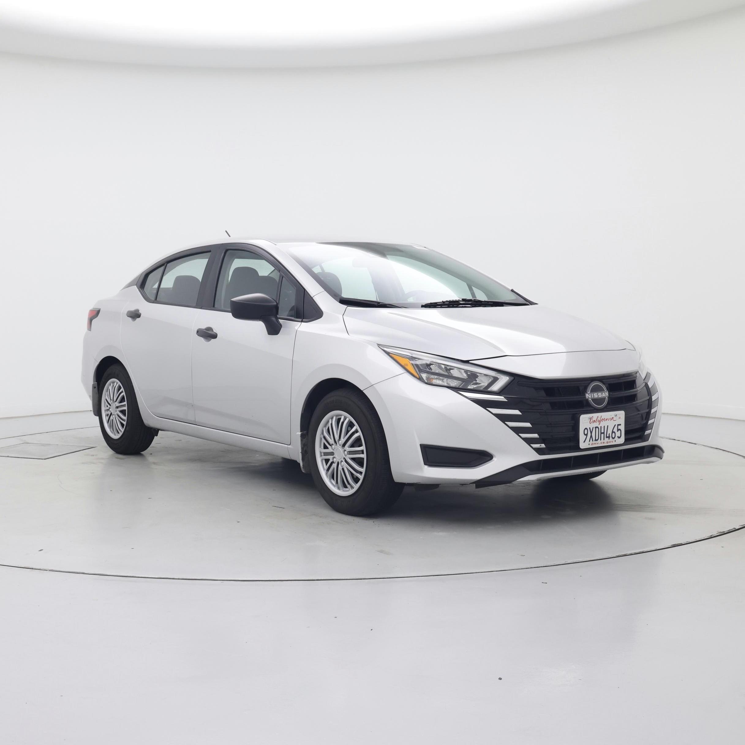 Silver 2025 Nissan Versa Sedan Front-Wheel Drive Automatic
