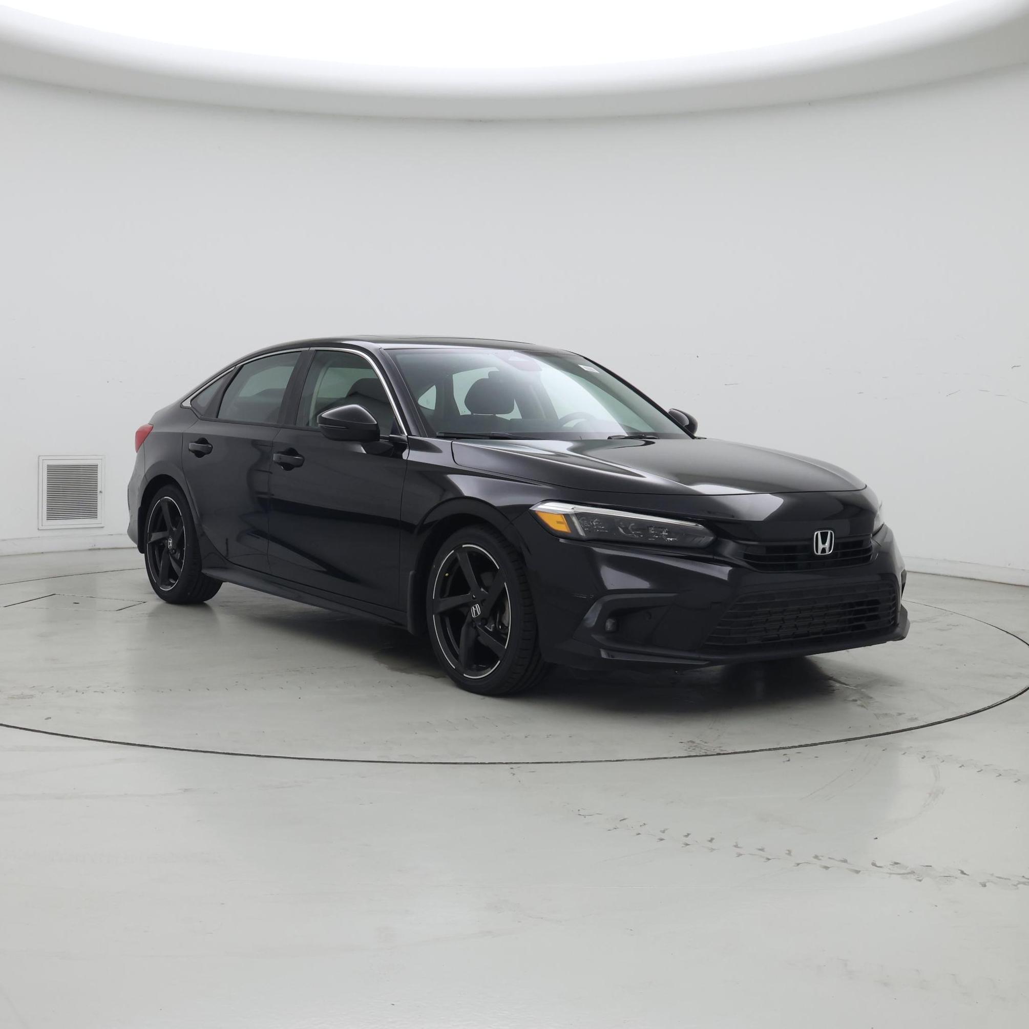 Black 2024 Honda Civic Sedan Front-Wheel Drive Automatic