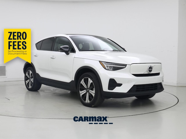 White 2023 Volvo C40 Recharge SUV / Crossover All-Wheel Drive Automatic