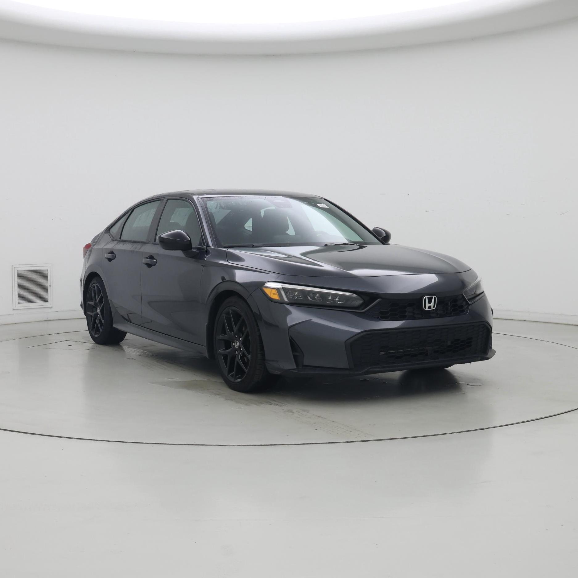Gray 2026 Honda Civic Sedan Front-Wheel Drive Automatic