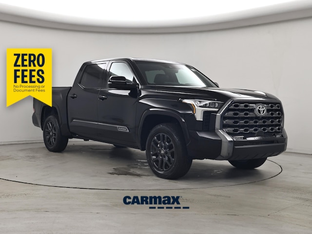 Black 2025 Toyota Tundra Pickup Truck Four-Wheel Drive Automatic