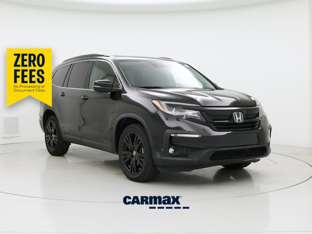 Black 2021 Honda Pilot SUV / Crossover Front-Wheel Drive Automatic