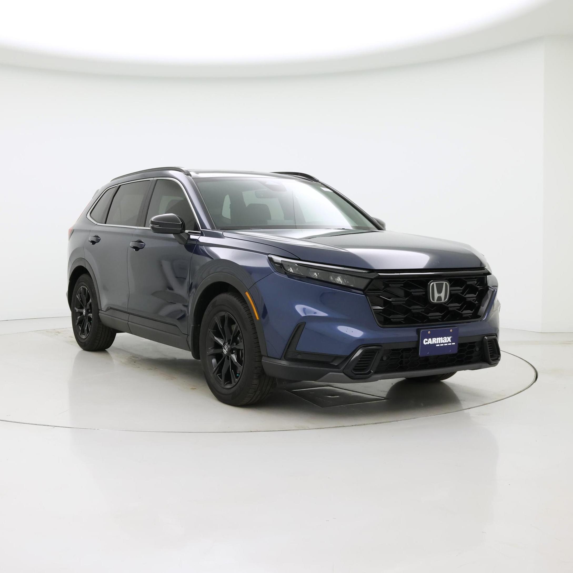 Blue 2025 Honda CR-V Hybrid SUV / Crossover Front-Wheel Drive Automatic