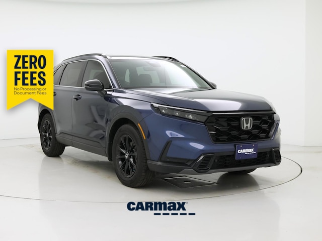 Blue 2025 Honda CR-V Hybrid SUV / Crossover Front-Wheel Drive Automatic