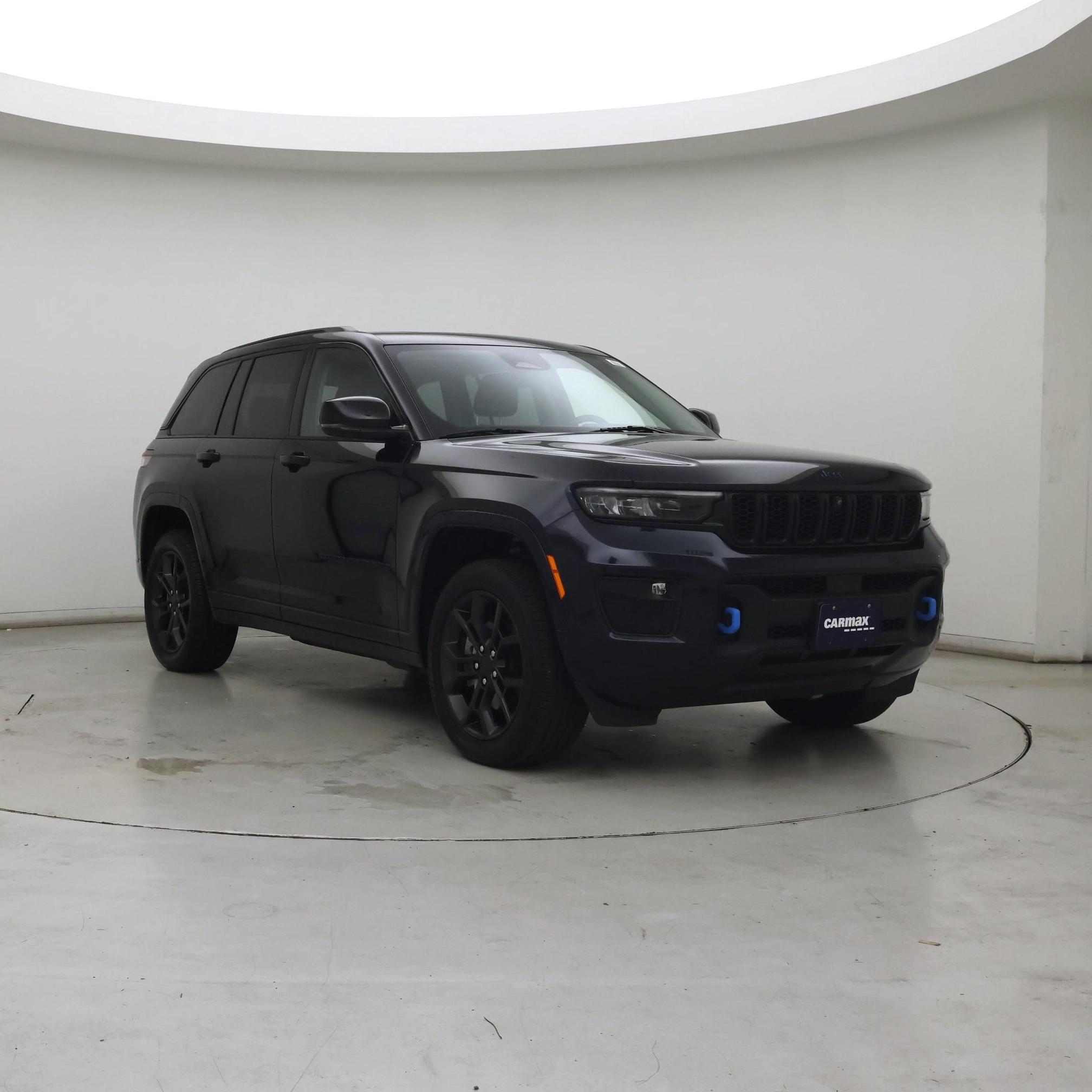 Blue 2023 Jeep Grand Cherokee 4xe SUV / Crossover Four-Wheel Drive Automatic
