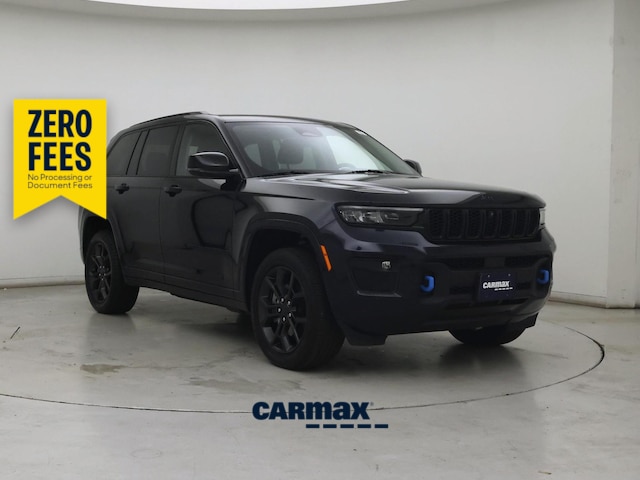 Blue 2023 Jeep Grand Cherokee 4xe SUV / Crossover Four-Wheel Drive Automatic