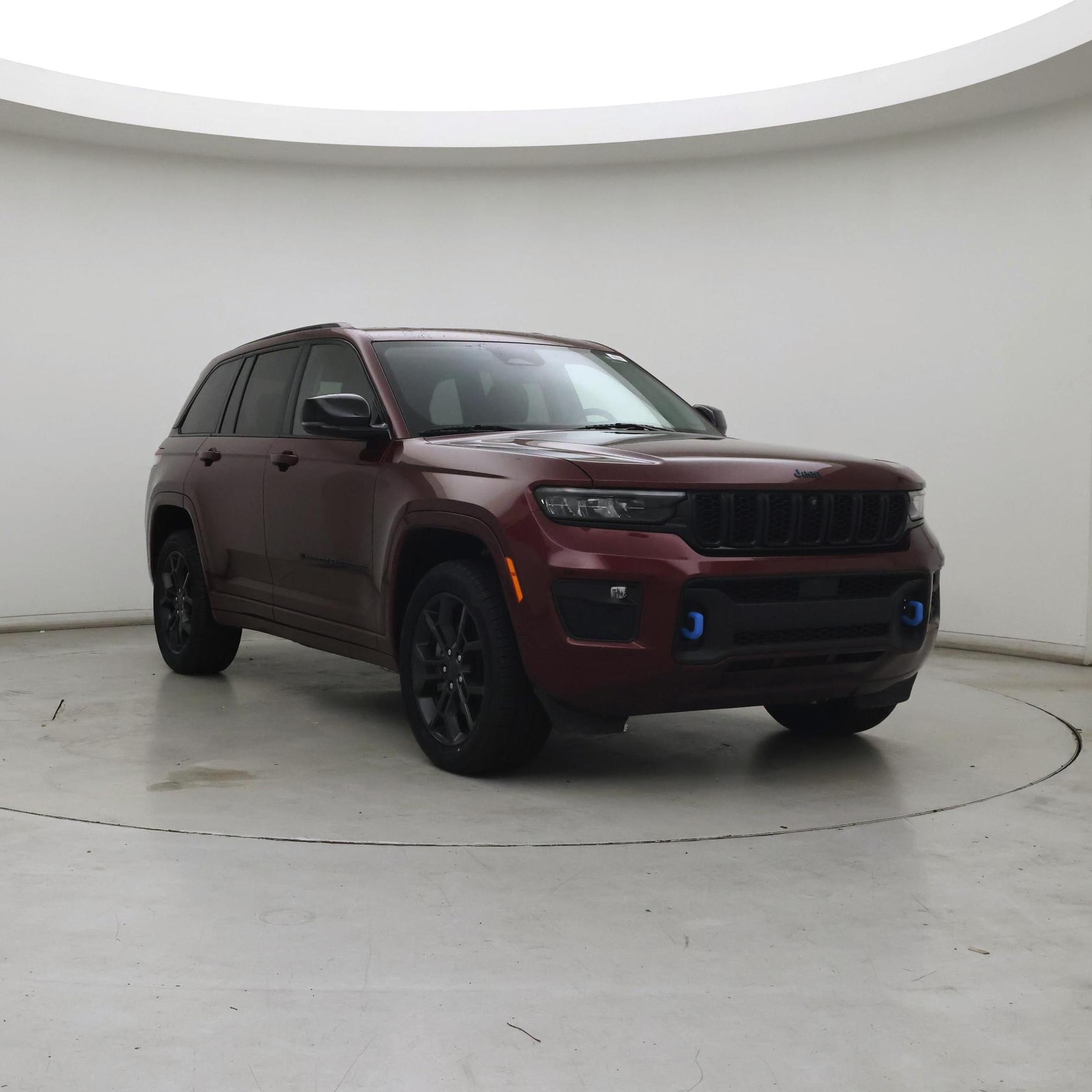 Red (Burgundy) 2024 Jeep Grand Cherokee 4xe SUV / Crossover Four-Wheel Drive Automatic