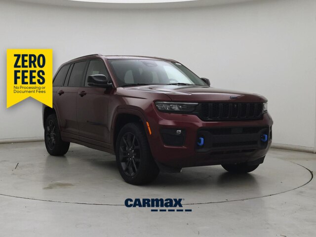 Red (Burgundy) 2024 Jeep Grand Cherokee 4xe SUV / Crossover Four-Wheel Drive Automatic
