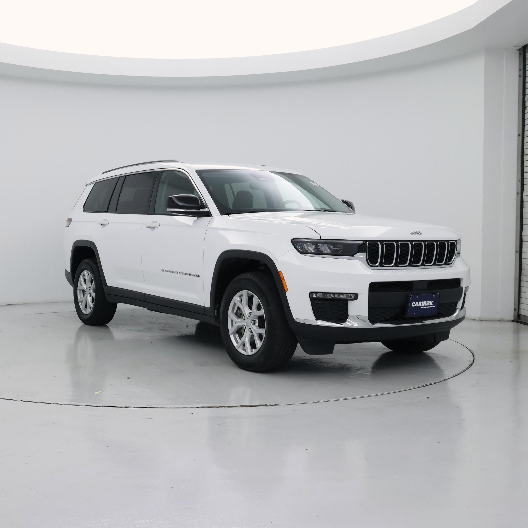 White 2023 Jeep Grand Cherokee L SUV / Crossover Four-Wheel Drive Automatic