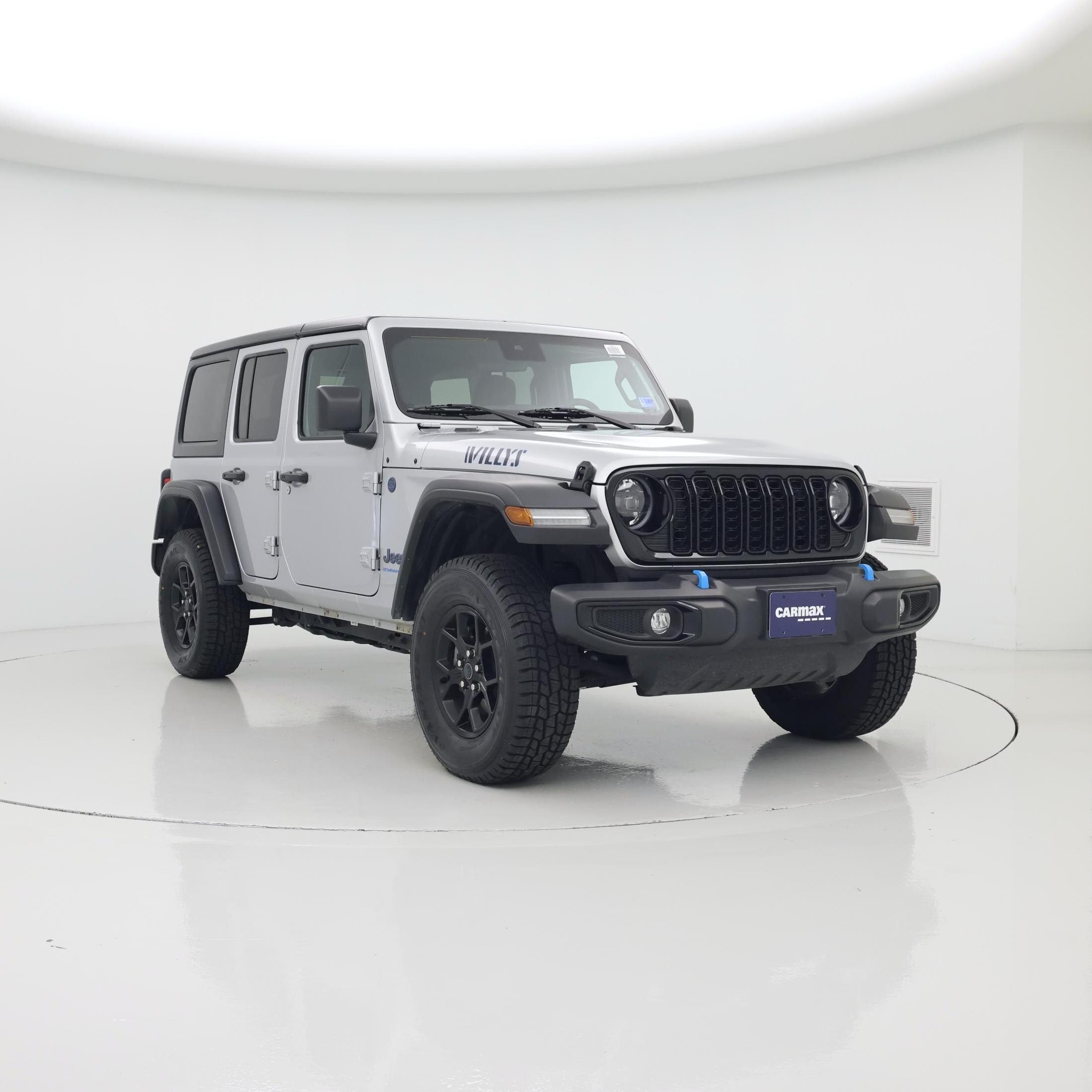Silver 2024 Jeep Wrangler 4xe SUV / Crossover Four-Wheel Drive Automatic