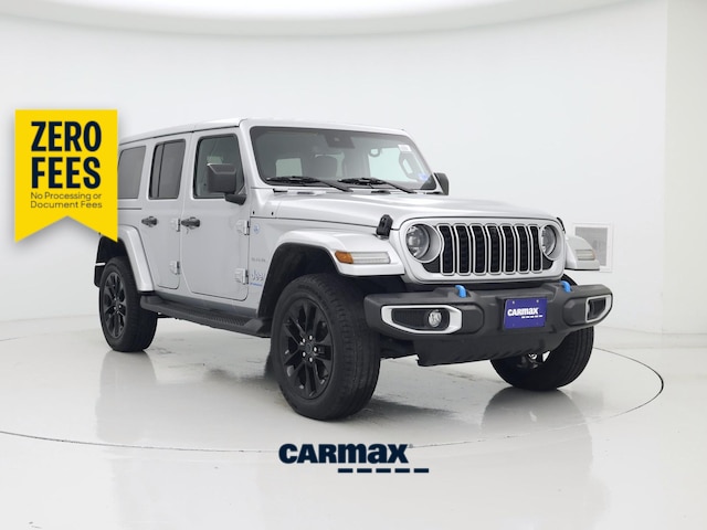 Silver 2024 Jeep Wrangler 4xe SUV / Crossover Four-Wheel Drive Automatic