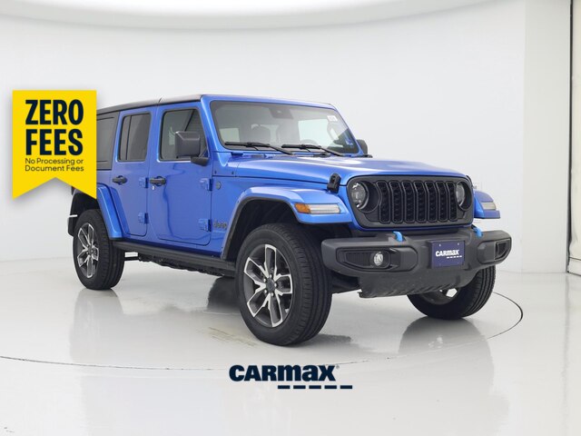 Blue 2024 Jeep Wrangler 4xe SUV / Crossover Four-Wheel Drive Automatic