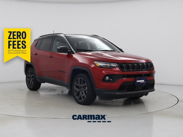 Red 2026 Jeep Compass SUV / Crossover Four-Wheel Drive Automatic
