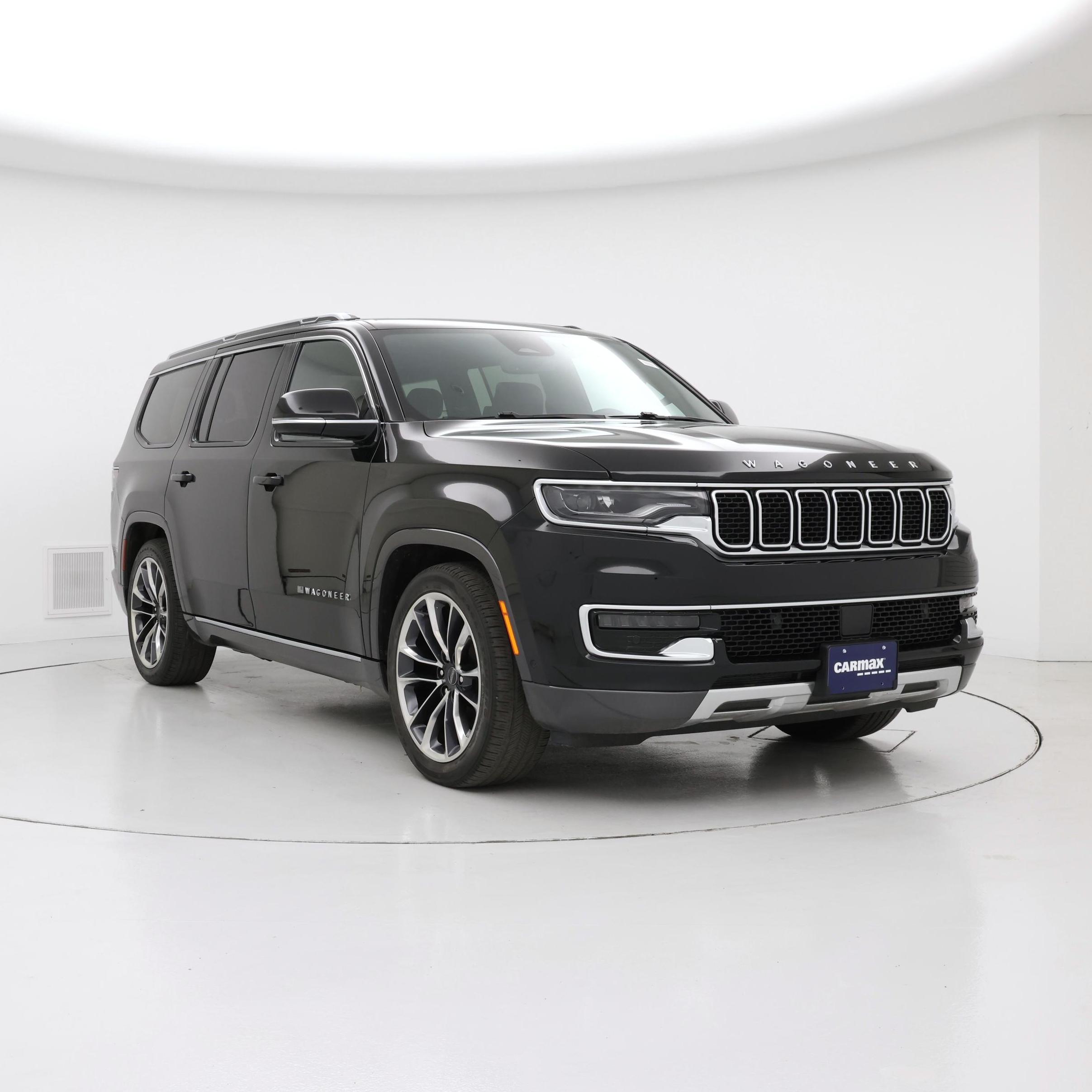 Black 2022 Jeep Wagoneer SUV / Crossover Four-Wheel Drive Automatic