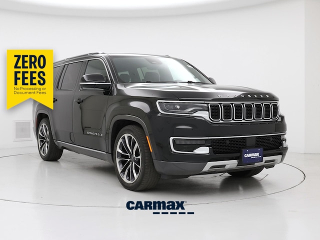Black 2022 Jeep Wagoneer SUV / Crossover Four-Wheel Drive Automatic