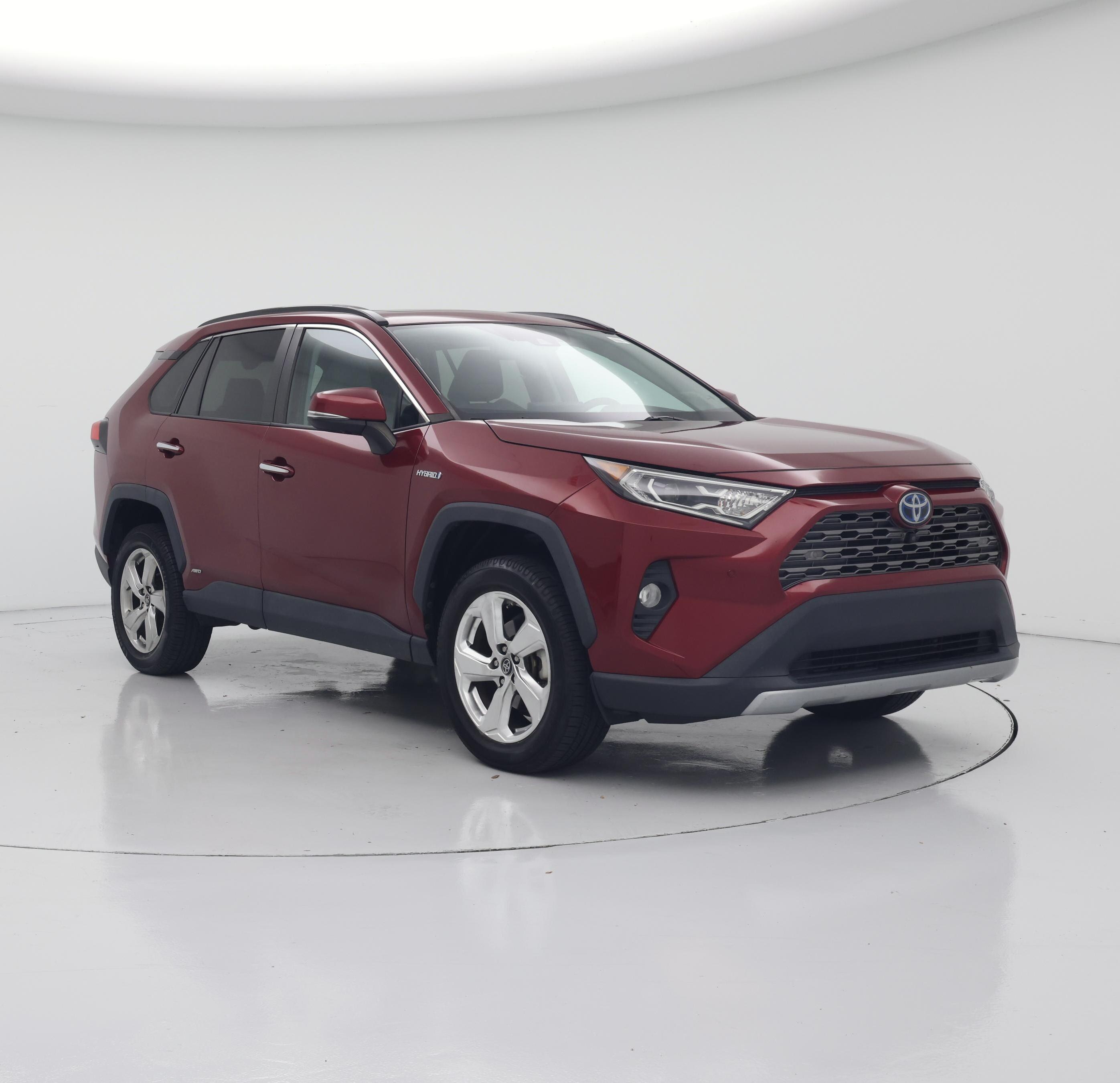Red 2020 Toyota RAV4 Hybrid SUV / Crossover All-Wheel Drive Automatic