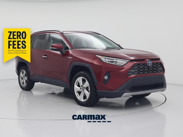 Red 2020 Toyota RAV4 Hybrid SUV / Crossover All-Wheel Drive Automatic