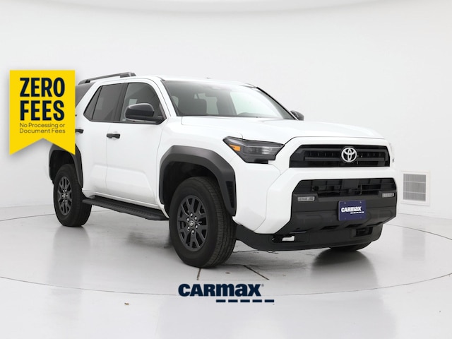 White 2025 Toyota 4Runner SUV / Crossover Four-Wheel Drive Automatic