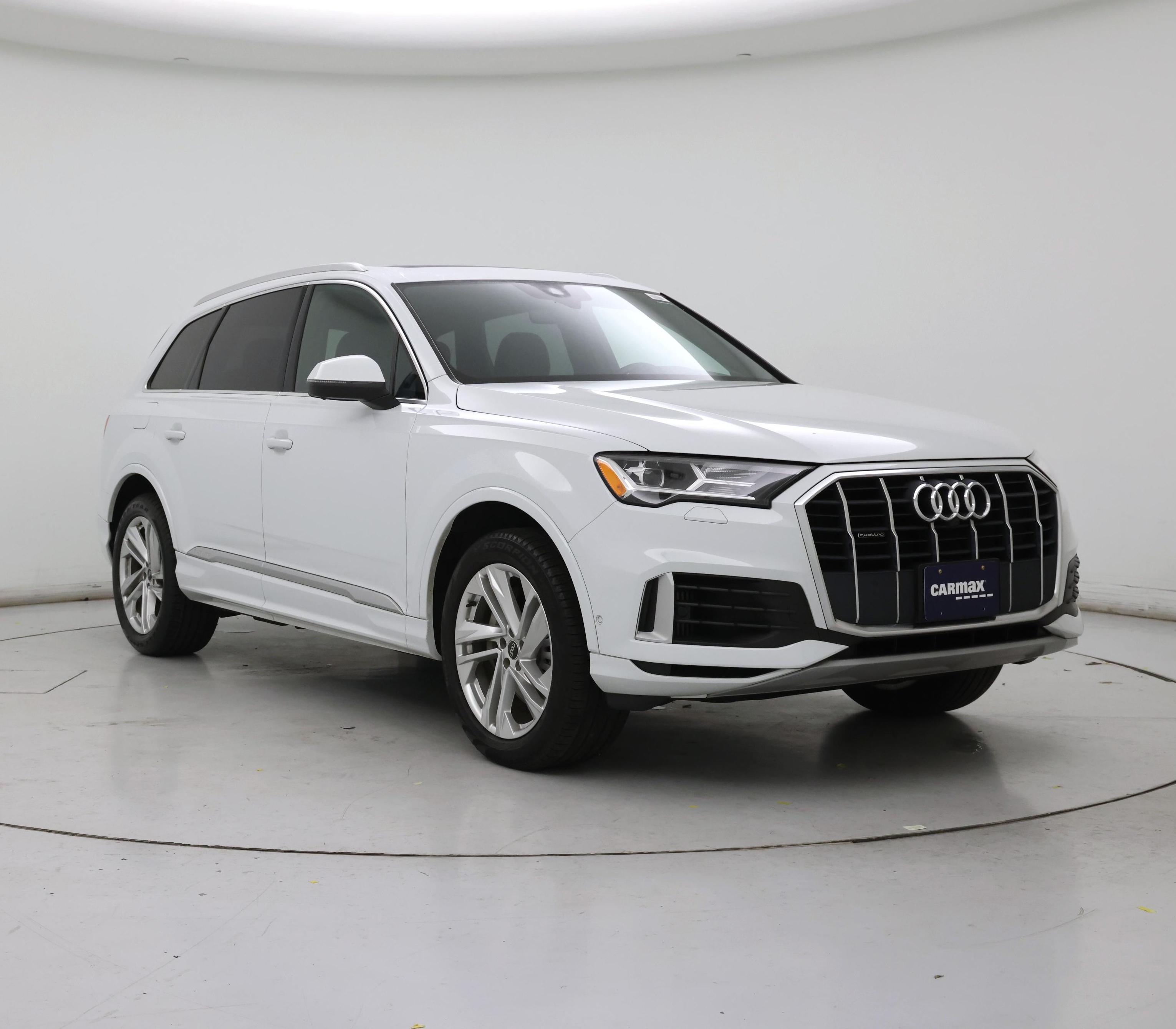 White 2021 Audi Q7 SUV / Crossover All-Wheel Drive Automatic
