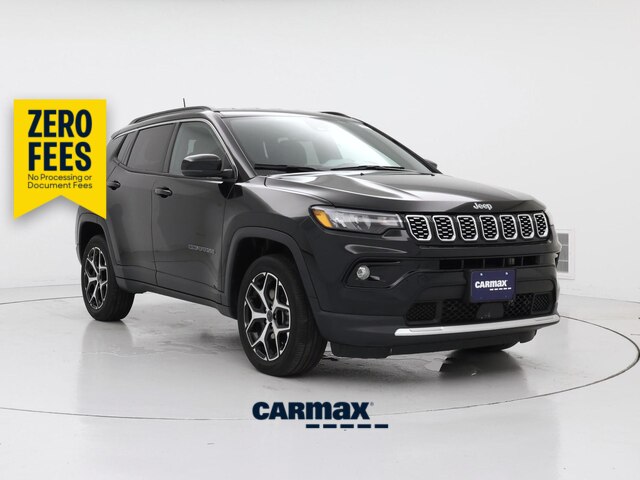 Black 2025 Jeep Compass SUV / Crossover Four-Wheel Drive Automatic