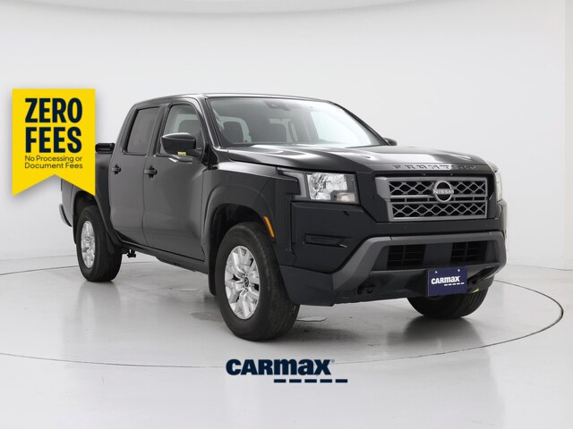 Black 2022 Nissan Frontier Pickup Truck Four-Wheel Drive Automatic