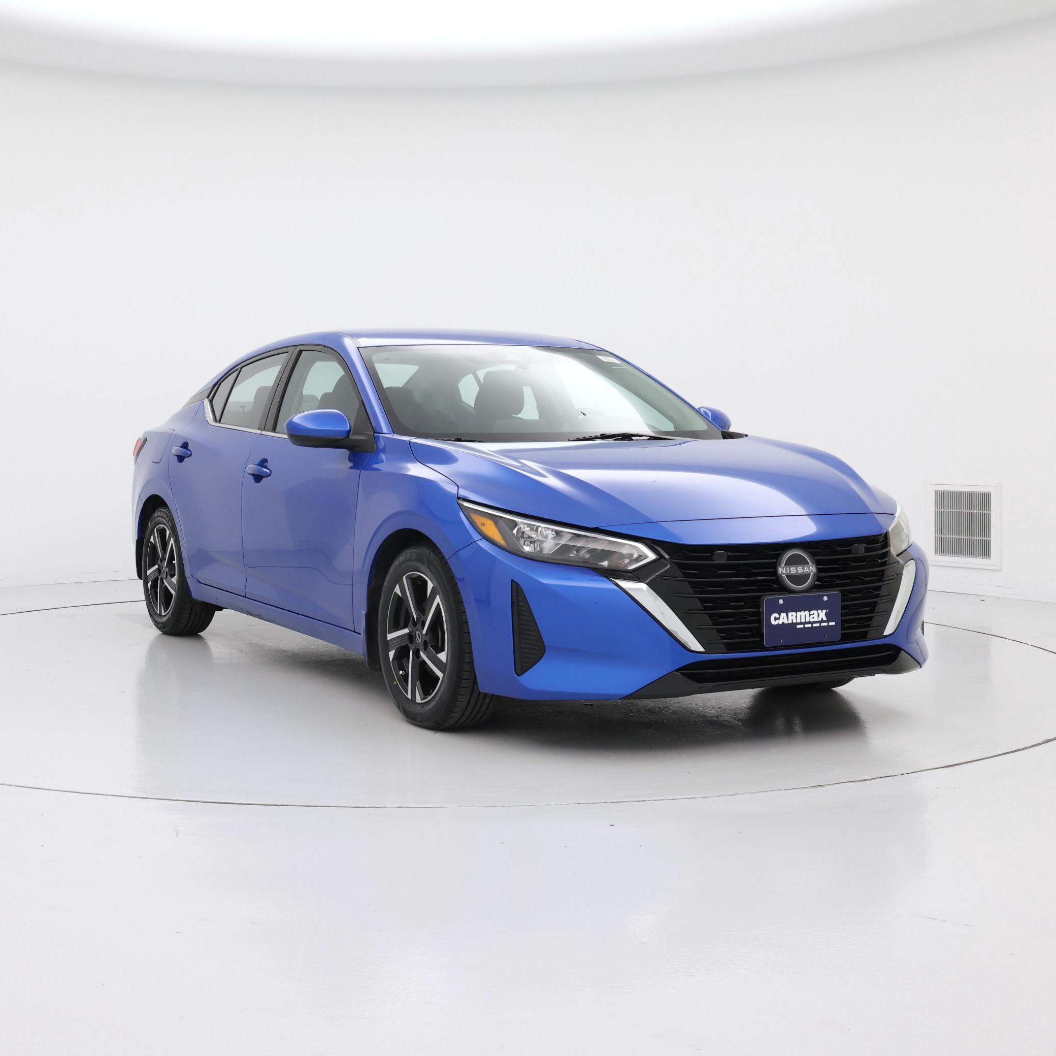 Blue 2024 Nissan Sentra Sedan Front-Wheel Drive Automatic