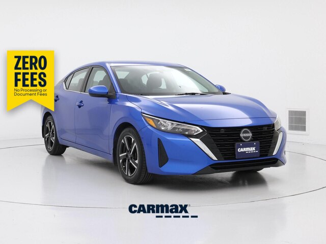 Blue 2024 Nissan Sentra Sedan Front-Wheel Drive Automatic