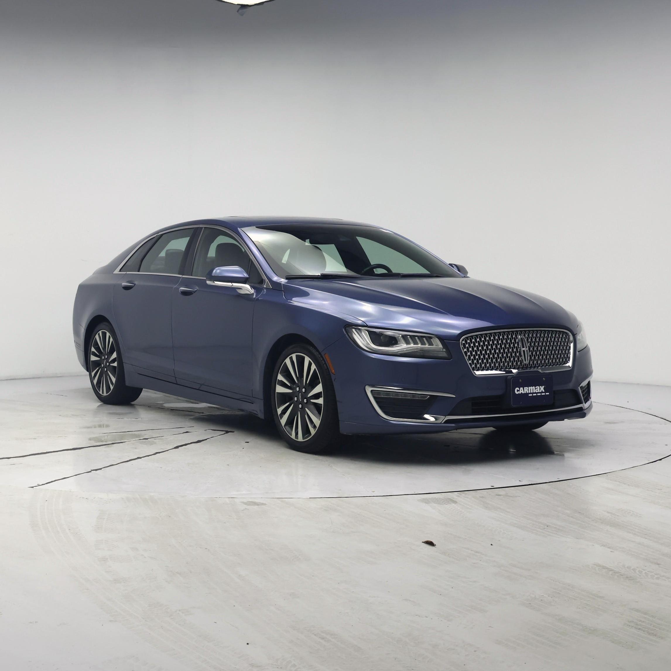 Blue 2019 Lincoln MKZ Sedan All-Wheel Drive Automatic