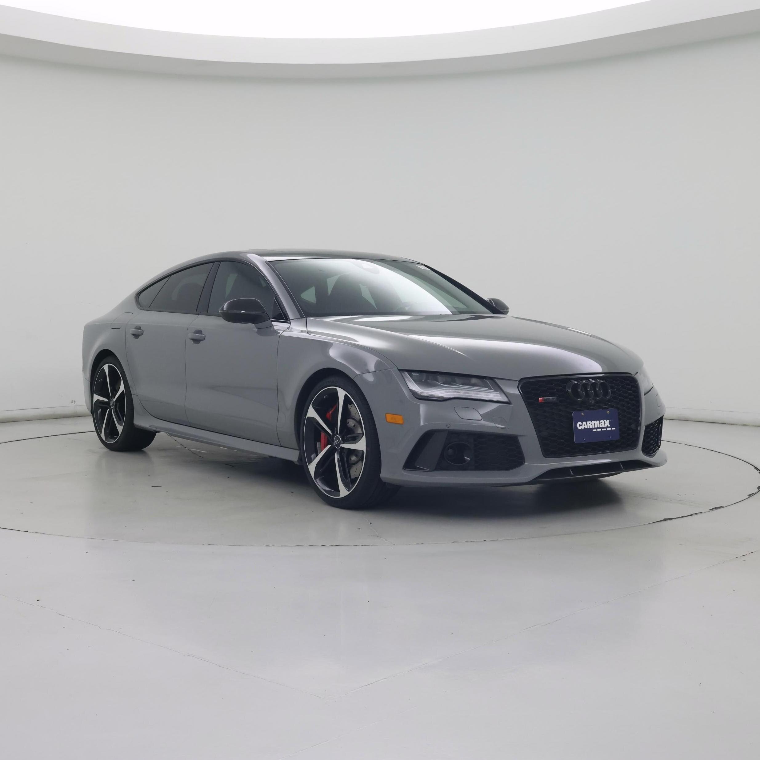 Black 2015 Audi RS 7 Sedan All-Wheel Drive Automatic