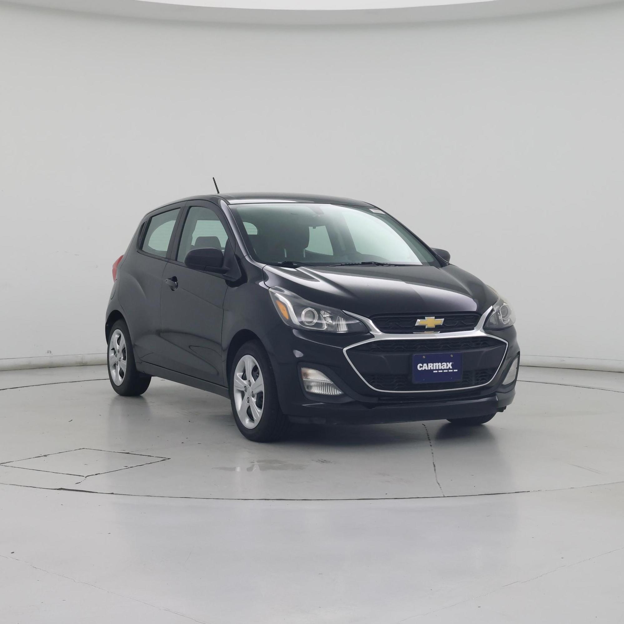 Black 2019 Chevrolet Spark Hatchback Front-Wheel Drive Automatic