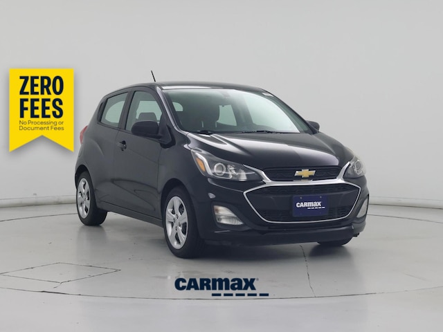 Black 2019 Chevrolet Spark Hatchback Front-Wheel Drive Automatic