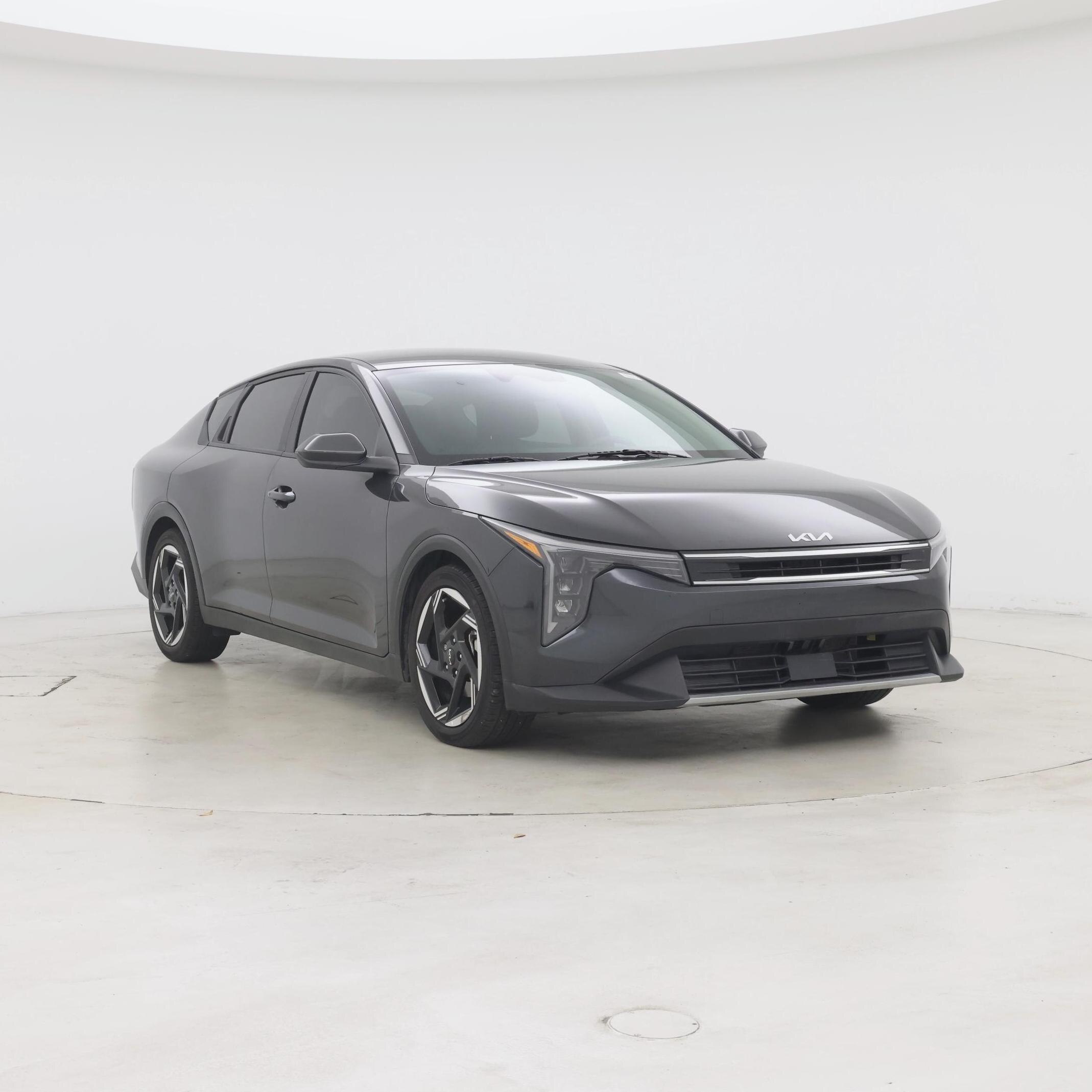 Gray 2025 Kia K4 Sedan Front-Wheel Drive Automatic