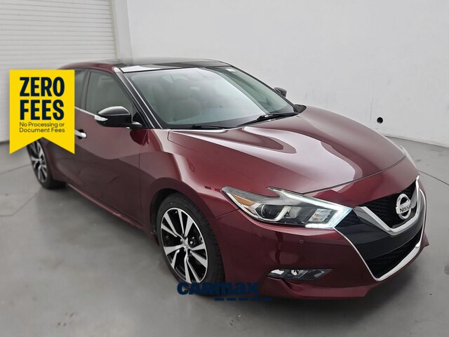 Red (Burgundy) 2018 Nissan Maxima Sedan Front-Wheel Drive Automatic