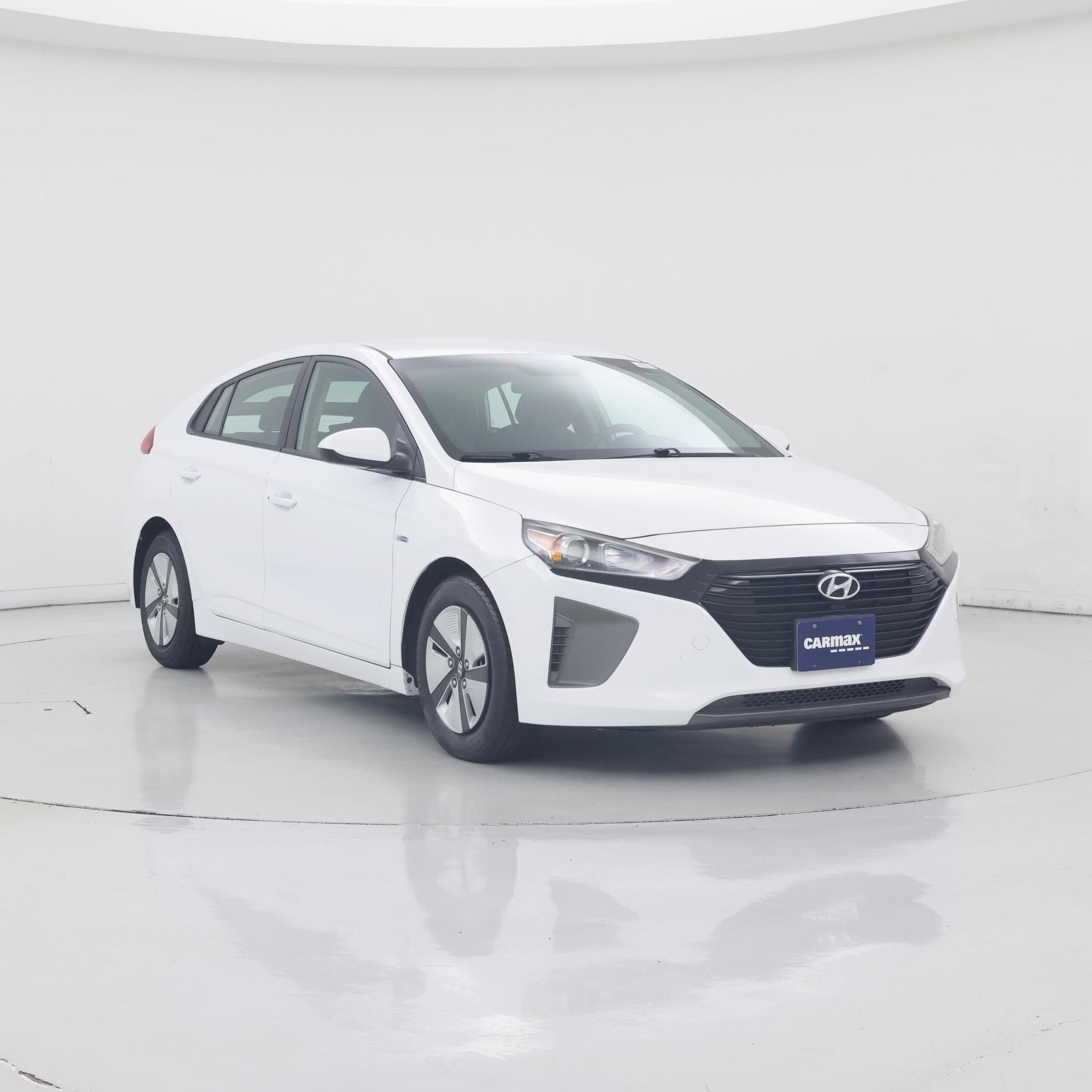 White 2019 Hyundai Ioniq Hybrid Hatchback Front-Wheel Drive Automatic