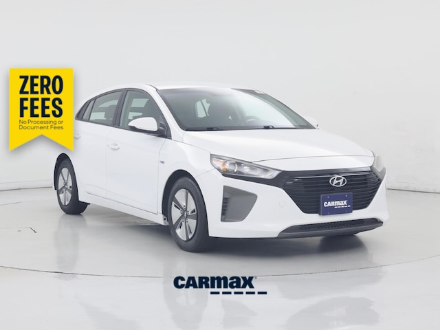 White 2019 Hyundai Ioniq Hybrid Hatchback Front-Wheel Drive Automatic