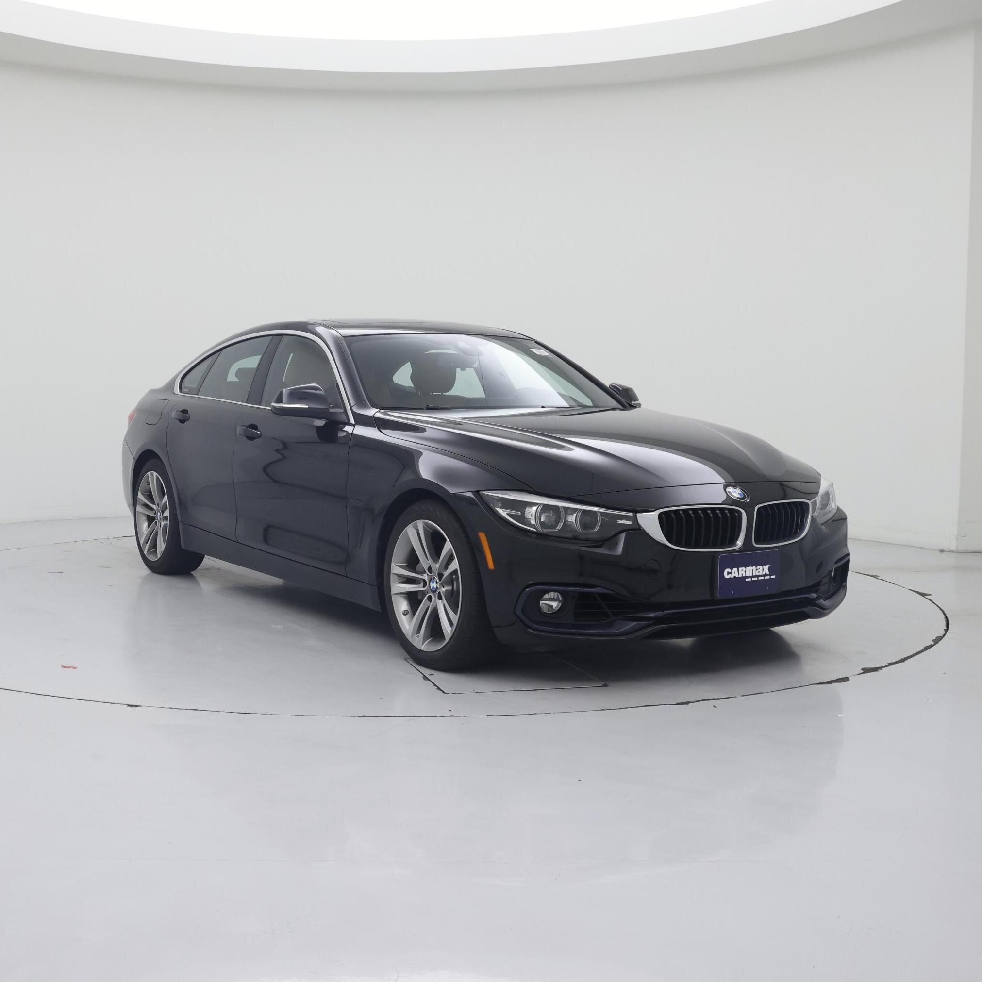 Black 2019 BMW 4 Series Sedan Rear-Wheel Drive Automatic