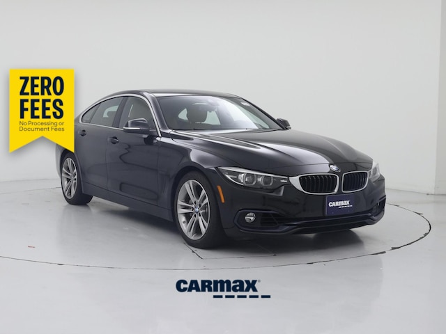 Black 2019 BMW 4 Series Sedan Rear-Wheel Drive Automatic