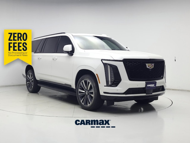White 2025 Cadillac Escalade ESV SUV / Crossover Rear-Wheel Drive Automatic