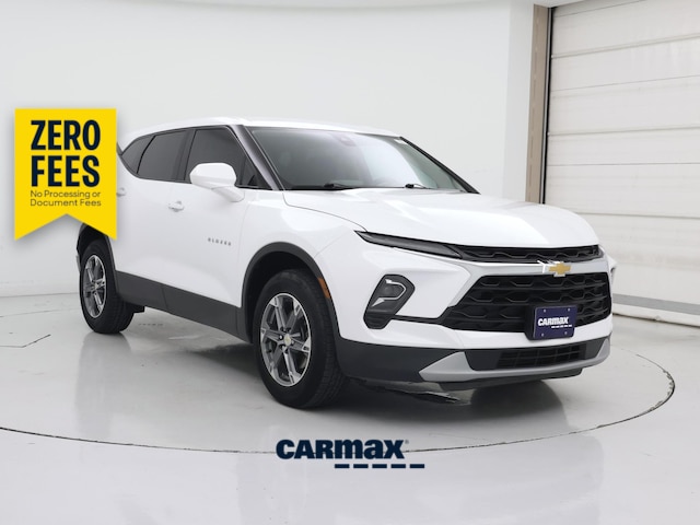 White 2023 Chevrolet Blazer SUV / Crossover Front-Wheel Drive Automatic