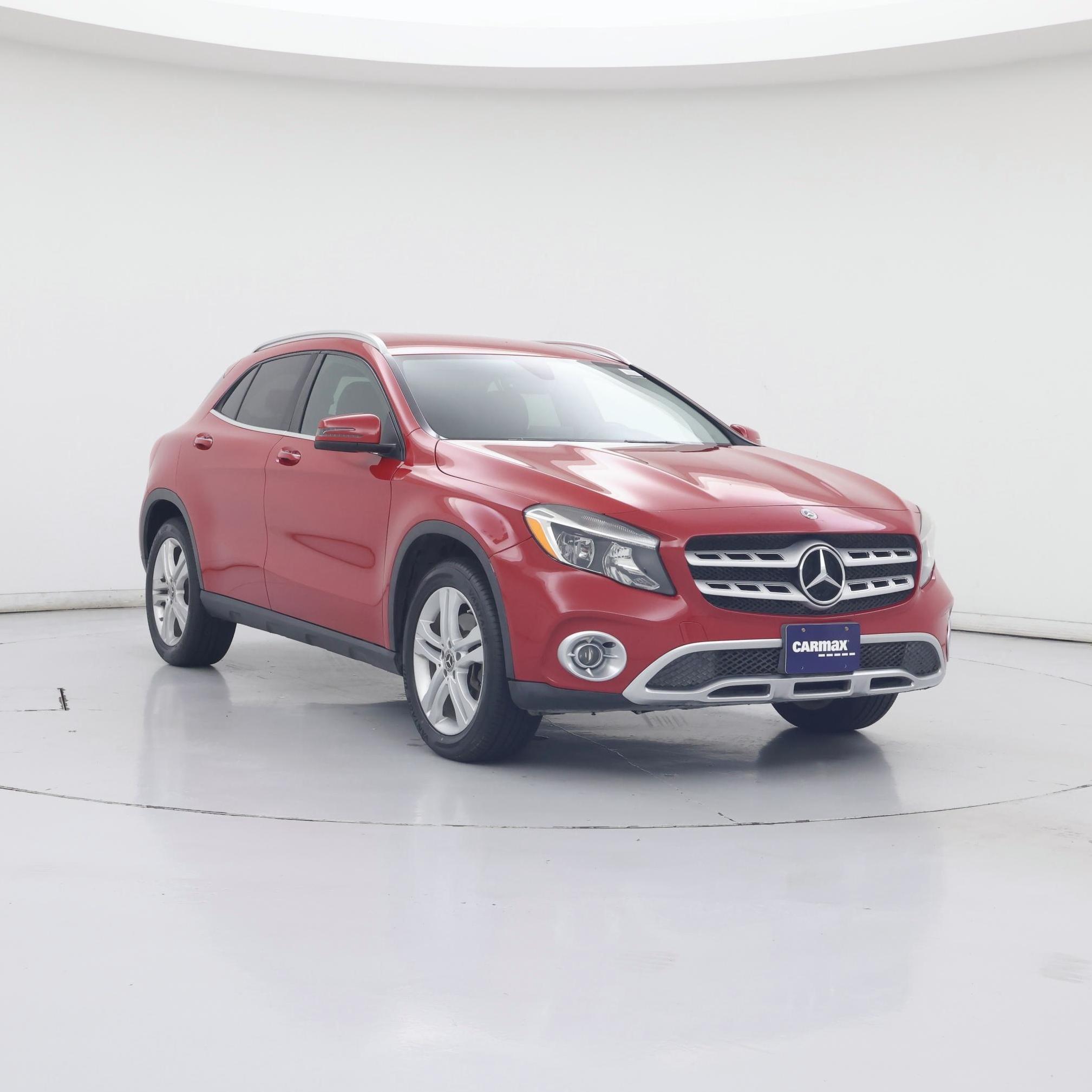 Red 2019 Mercedes-Benz GLA SUV / Crossover Front-Wheel Drive Automatic