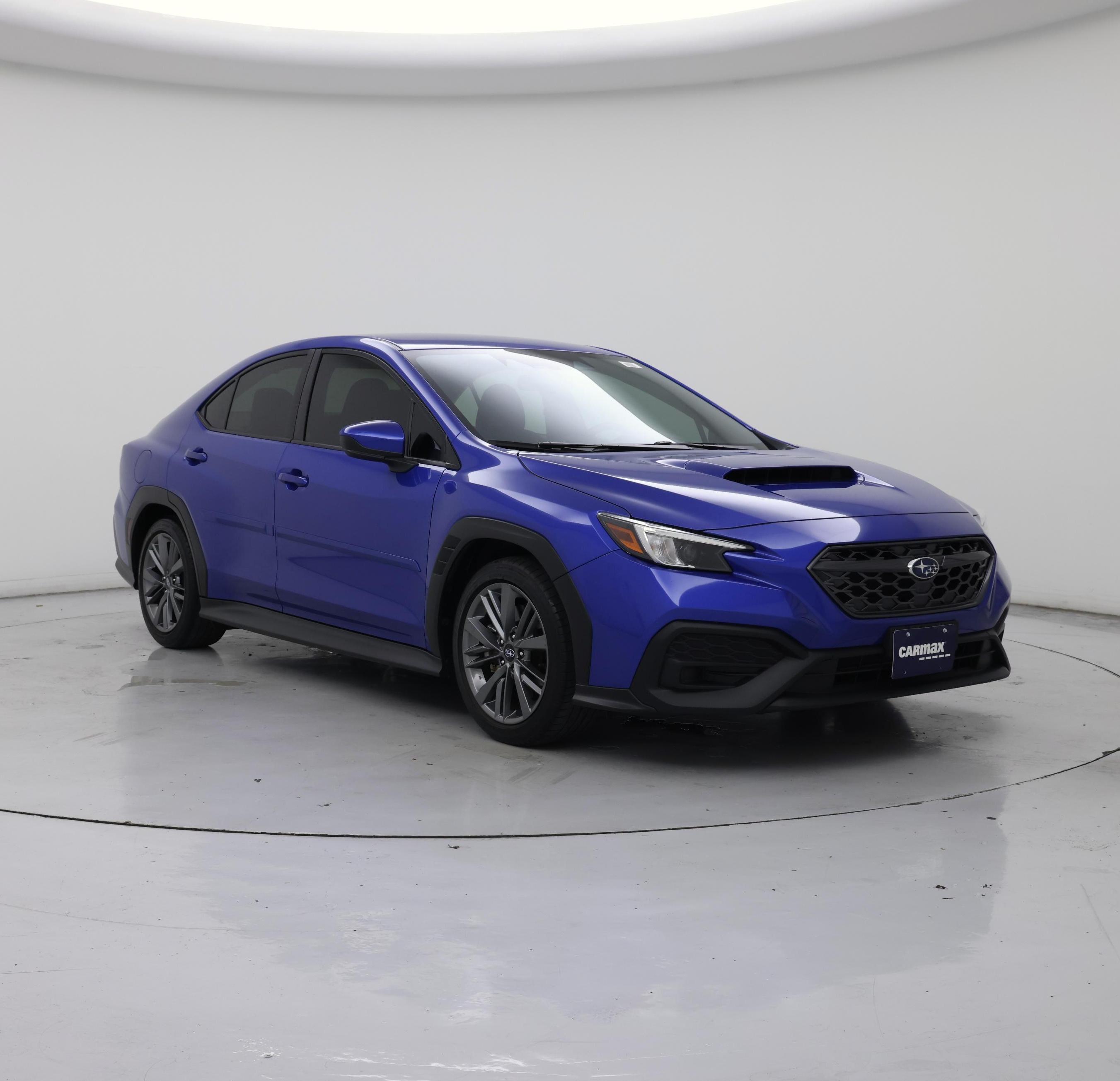 Blue 2024 Subaru WRX Sedan All-Wheel Drive Manual