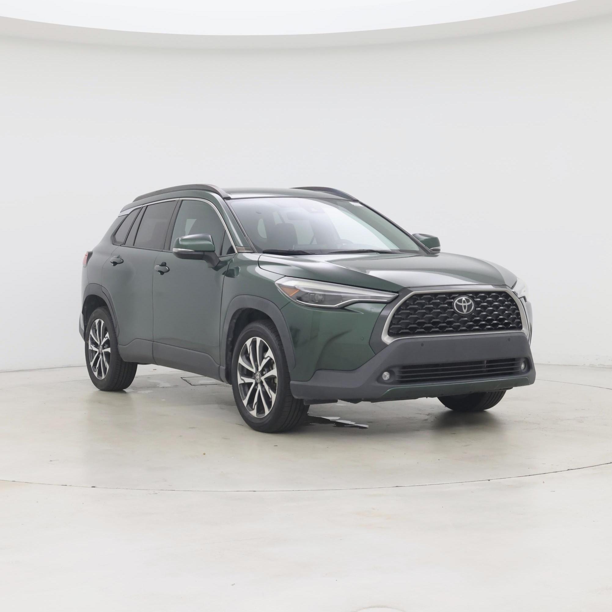Green 2022 Toyota Corolla Cross SUV / Crossover Front-Wheel Drive Automatic