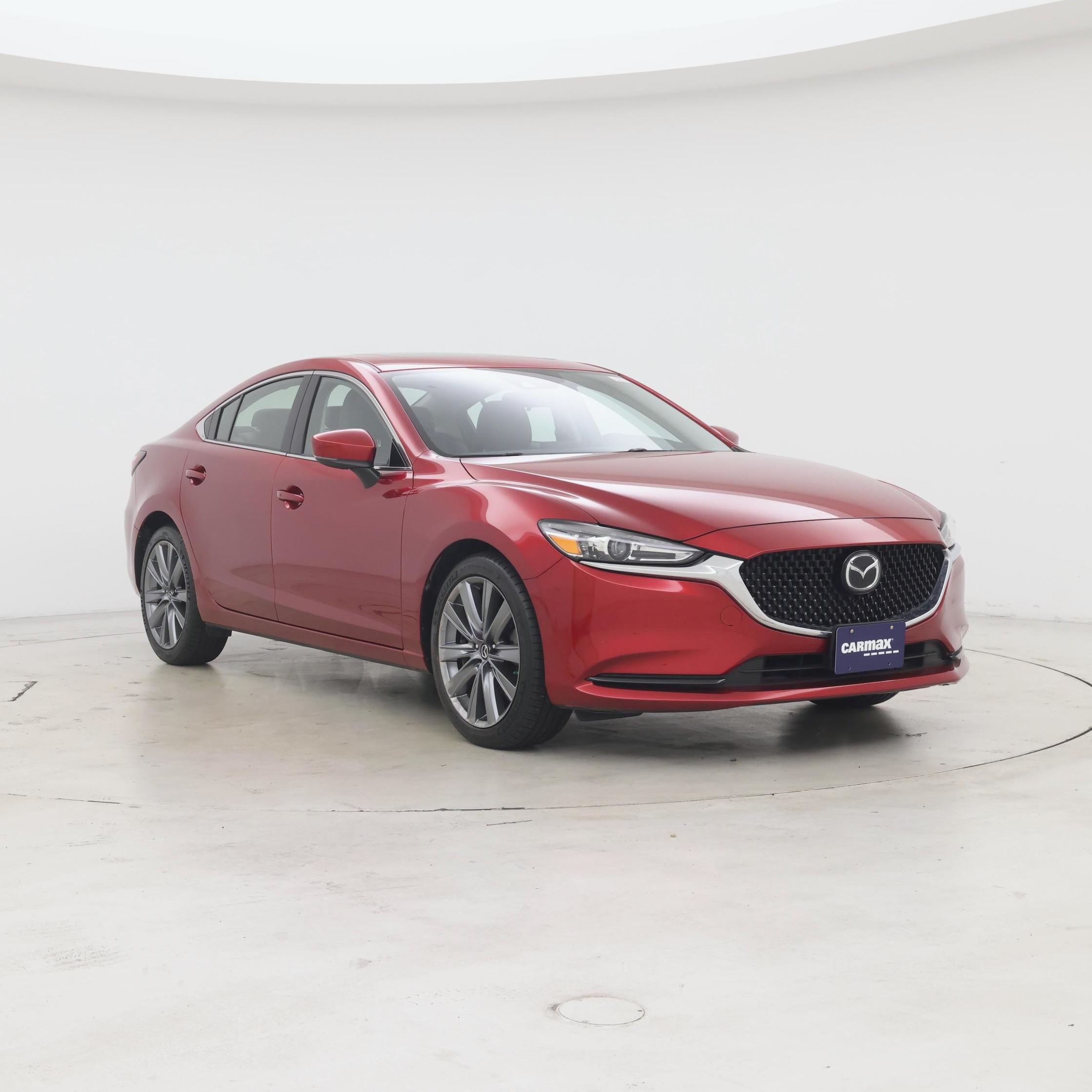 Red 2020 Mazda MAZDA6 Sedan Front-Wheel Drive Automatic